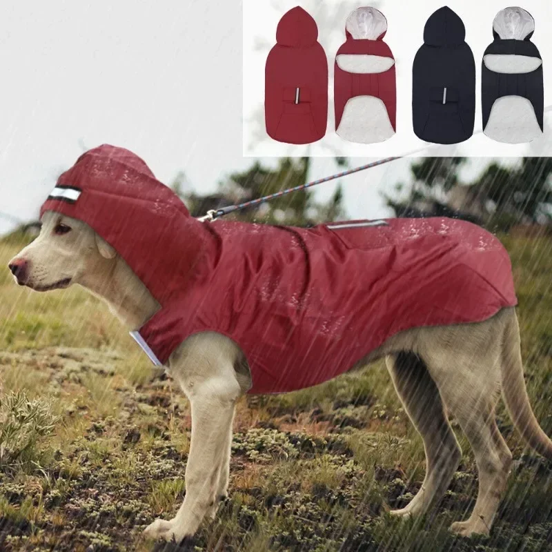 Medium Large Dogs Waterproof H - Dog Raincoat avis et prix