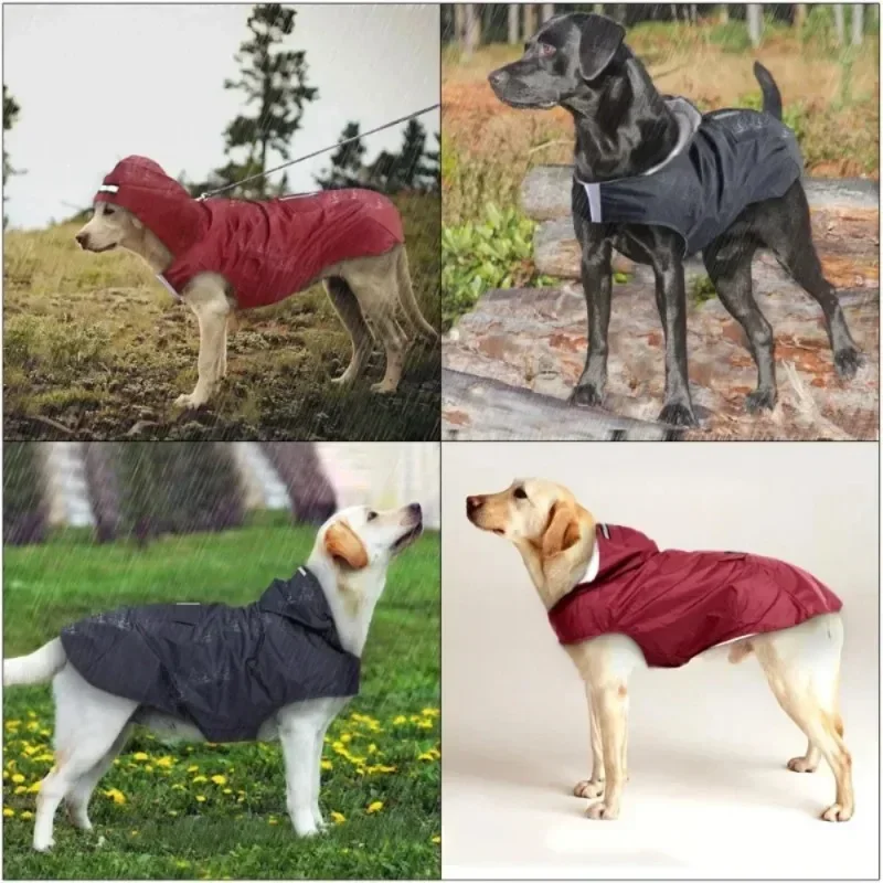 Medium Large Dogs Waterproof H - Dog Raincoat avis et prix