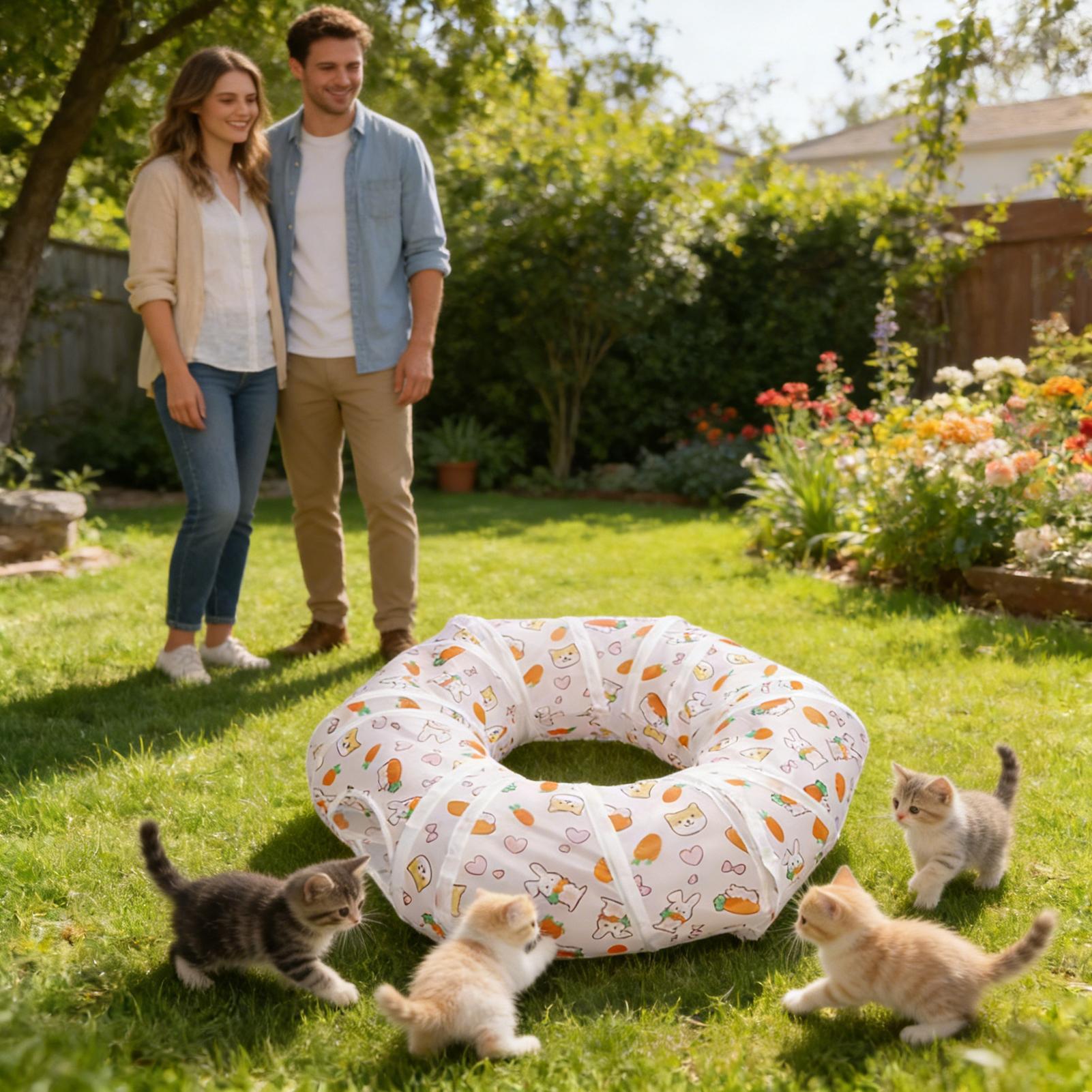 Cat Tunnels Interactive Foldab - Cat Tunnel Toy avis et prix
