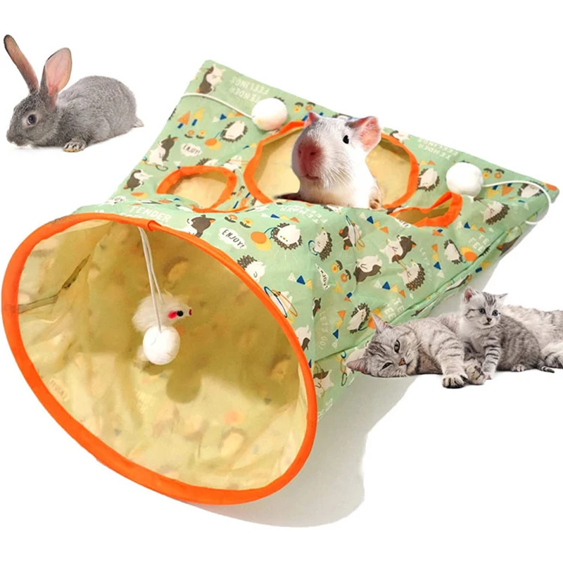 Foldable Cat Tunnel With Noisy - Cat Tunnel Toy avis et prix