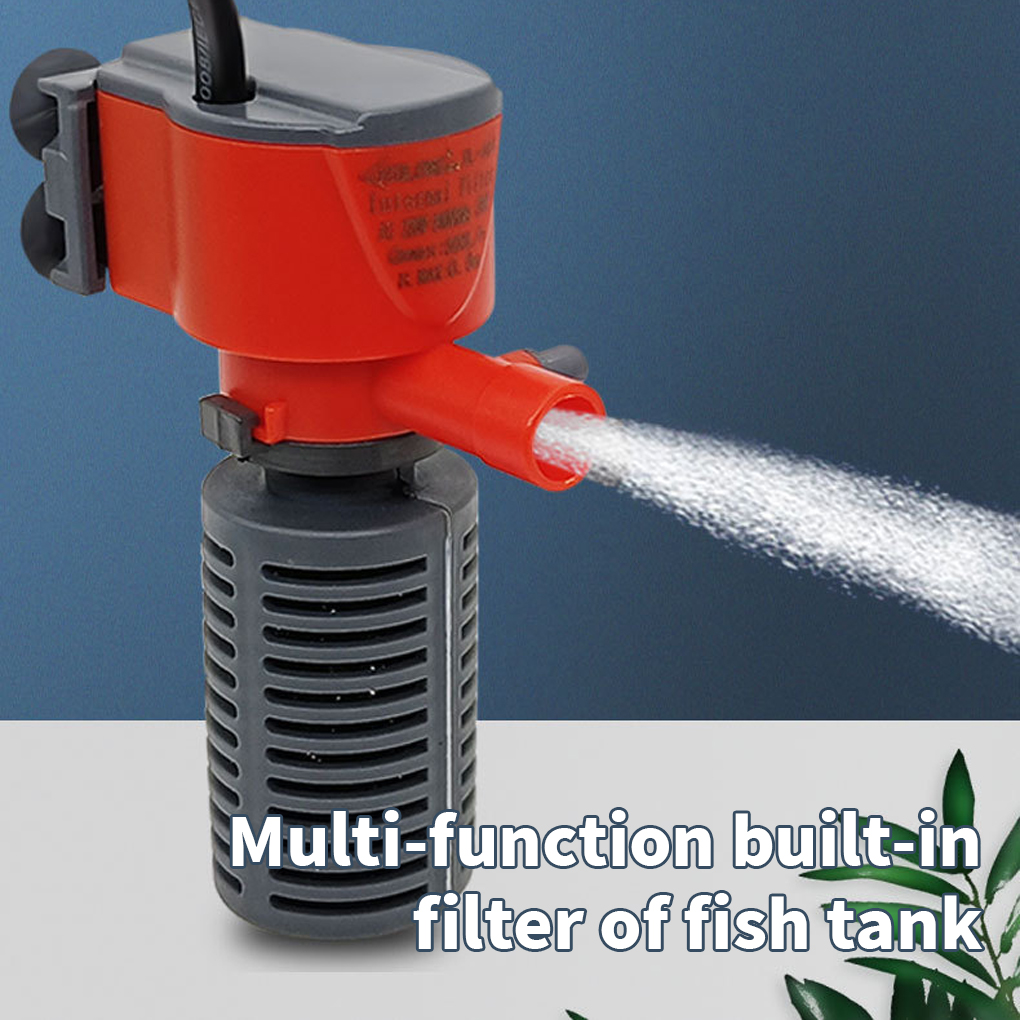 3 In 1 Portable Silent Aquariu - Fish Tank Filter Pump avis et prix