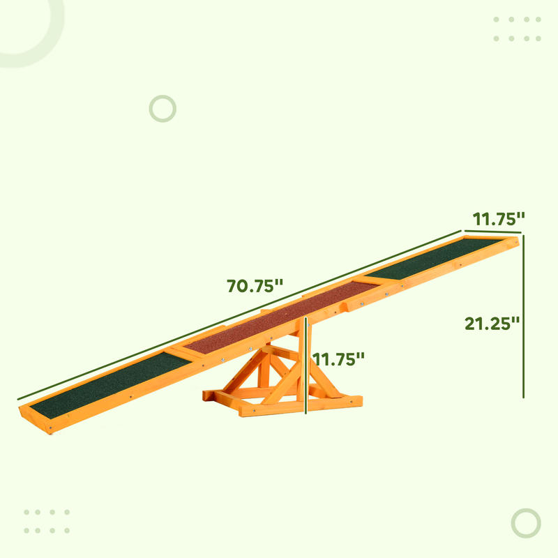 PawHut Wooden Dog Agility Sees - Pet X Supplies & Tack Reviews avis et prix
