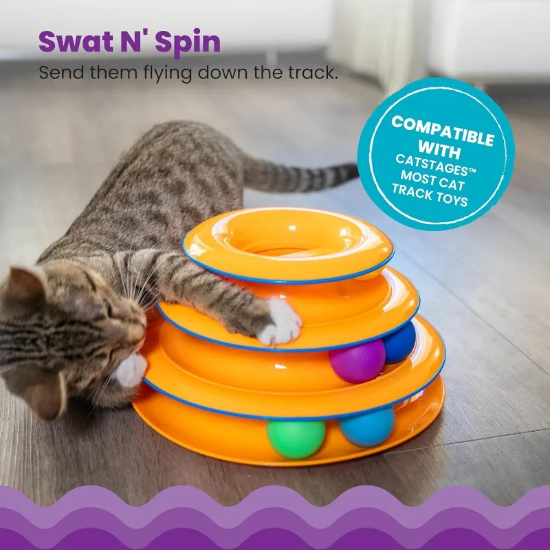 Pet Toy Four-layer Turntable P - Cat Tunnel Toy avis et prix