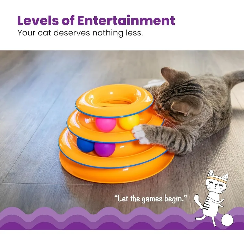 Pet Toy Four-layer Turntable P - Cat Tunnel Toy avis et prix