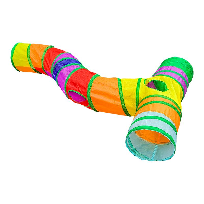 Cat Tubes And Tunnels T Shape  - Cat Tunnel Toy avis et prix