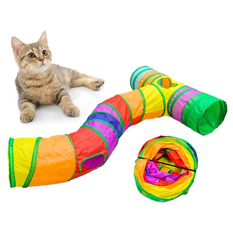 Cat Tubes And Tunnels T Shape  - Cat Tunnel Toy avis et prix