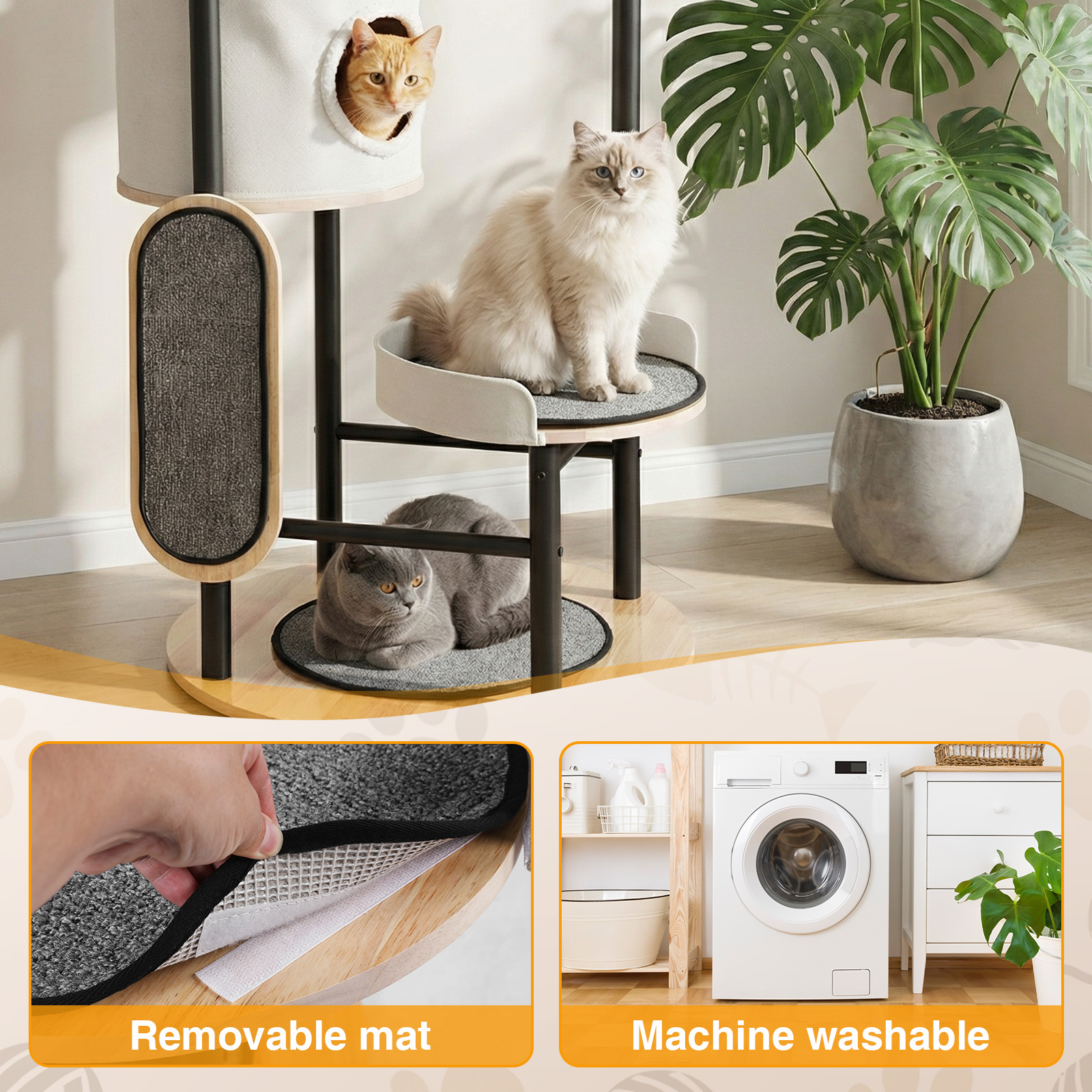 66-Inch Cat Tree with Scratchi - Pet X Supplies & Tack Reviews avis et prix