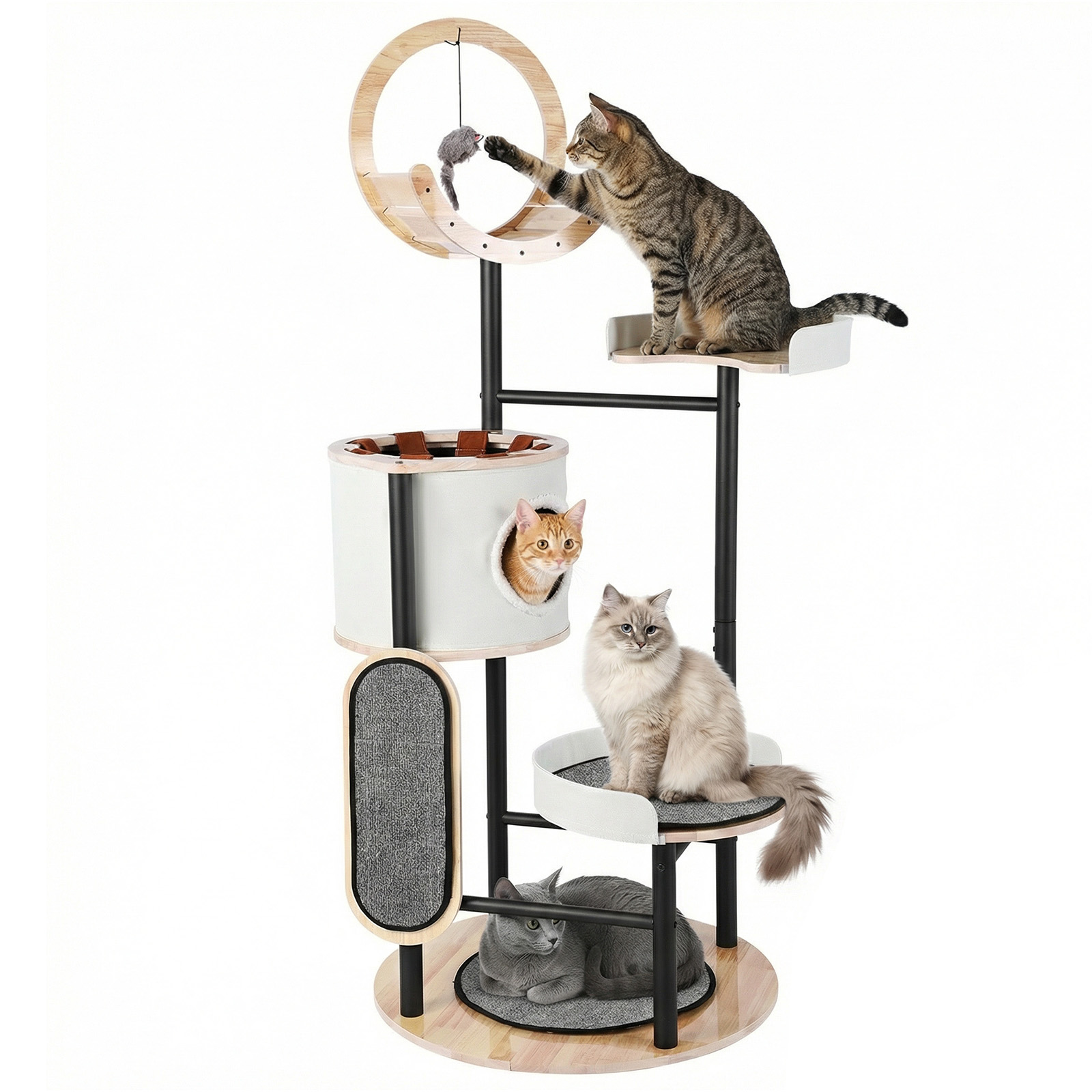 66-Inch Cat Tree with Scratchi - Pet X Supplies & Tack Reviews avis et prix