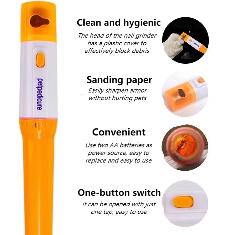 Pet Nail Clipper Polisher Elec - Pet Supplies Nail Trim avis et prix
