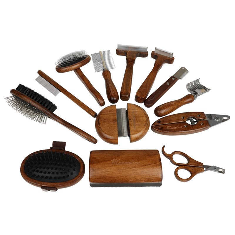 Pet Dog Comb Antique Solid Woo - Pet X Supplies & Tack Reviews avis et prix