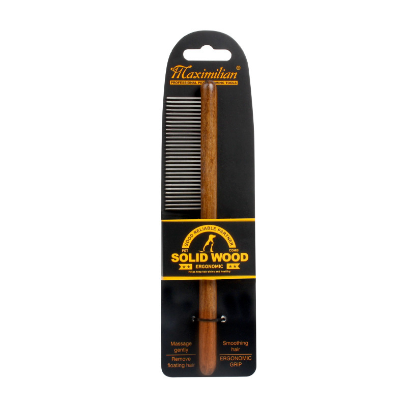 Pet Dog Comb Antique Solid Woo - Pet X Supplies & Tack Reviews avis et prix