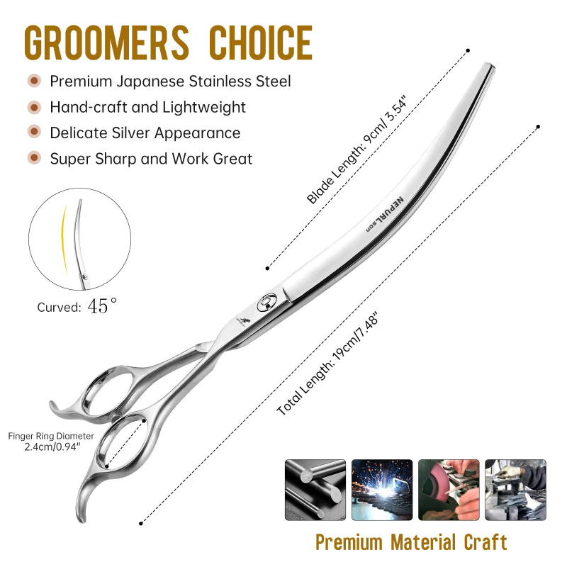 Professional 7.0/7.5 Inch Supe - Dog Grooming Clippers avis et prix