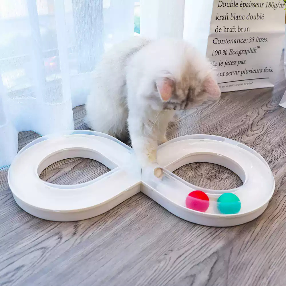 Pet Cat Toy Set with Turntable - Cat Tunnel Toy avis et prix