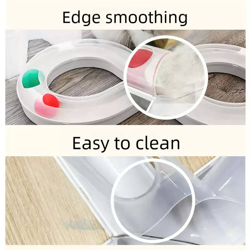 Pet Cat Toy Set with Turntable - Cat Tunnel Toy avis et prix