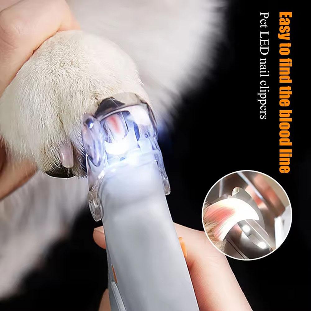 LED Light Pet Nail Clipper Wit - Dog Grooming Clippers avis et prix