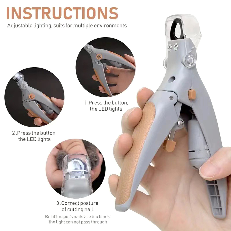 Pet Nail With LED Light Profes - Pet Supplies Nail Trim avis et prix