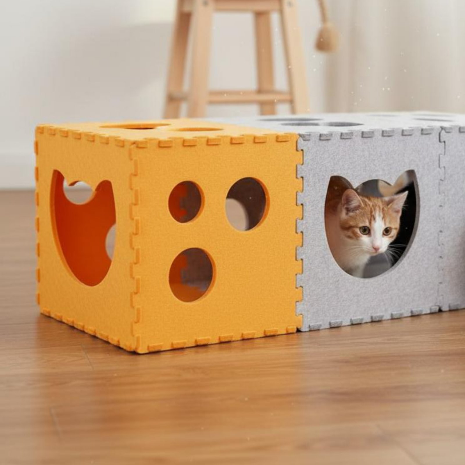 Foldable Play Tunnel Stable &  - Cat Tunnel Toy avis et prix