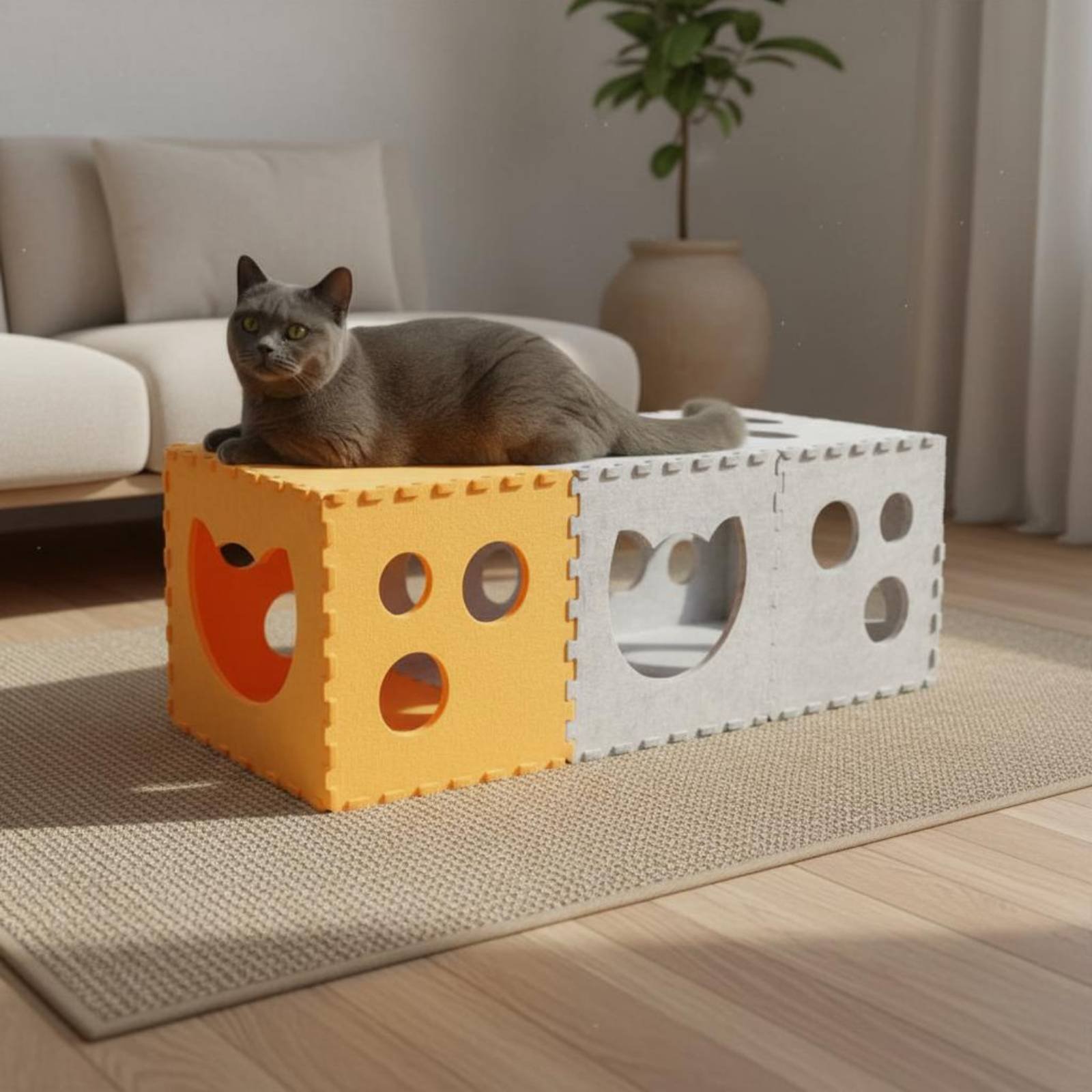 Foldable Play Tunnel Stable &  - Cat Tunnel Toy avis et prix