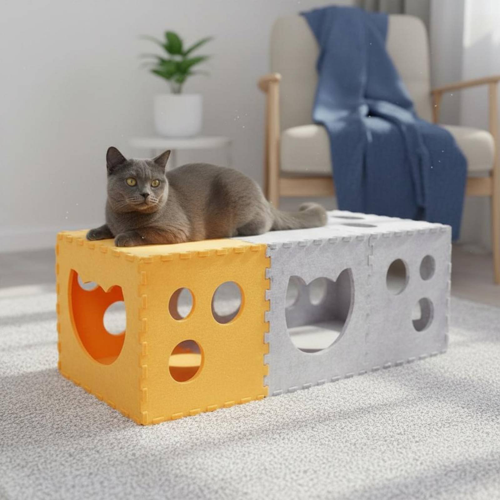 Foldable Play Tunnel Stable &  - Cat Tunnel Toy avis et prix