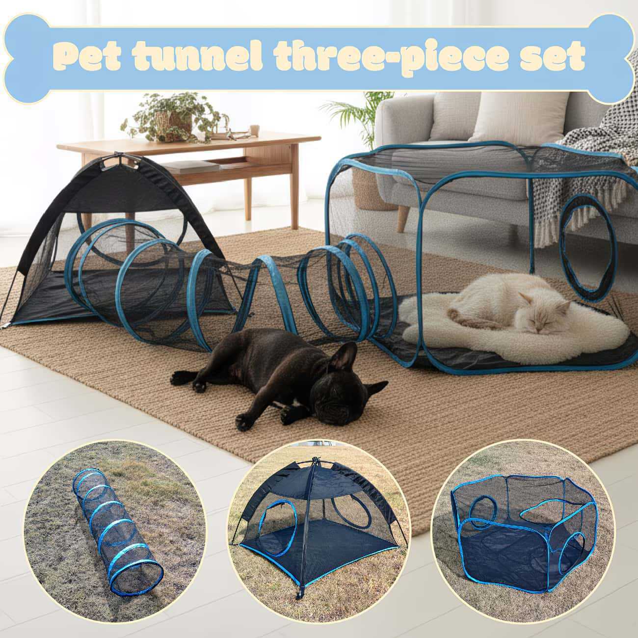 Foldable Portable Breathable P - Cat Tunnel Toy avis et prix