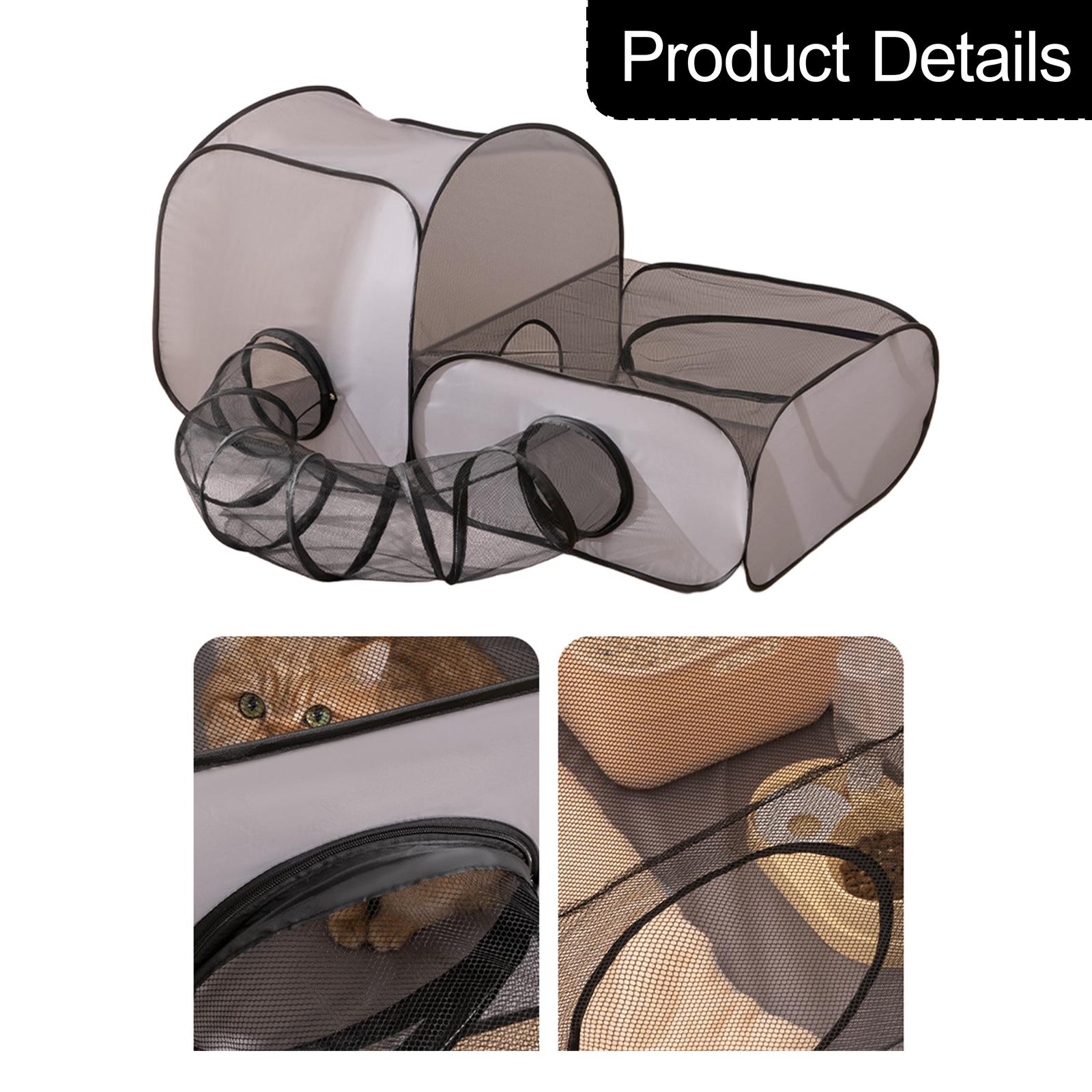 Cat Tube Tunnel Cage House Fol - Cat Tunnel Toy avis et prix