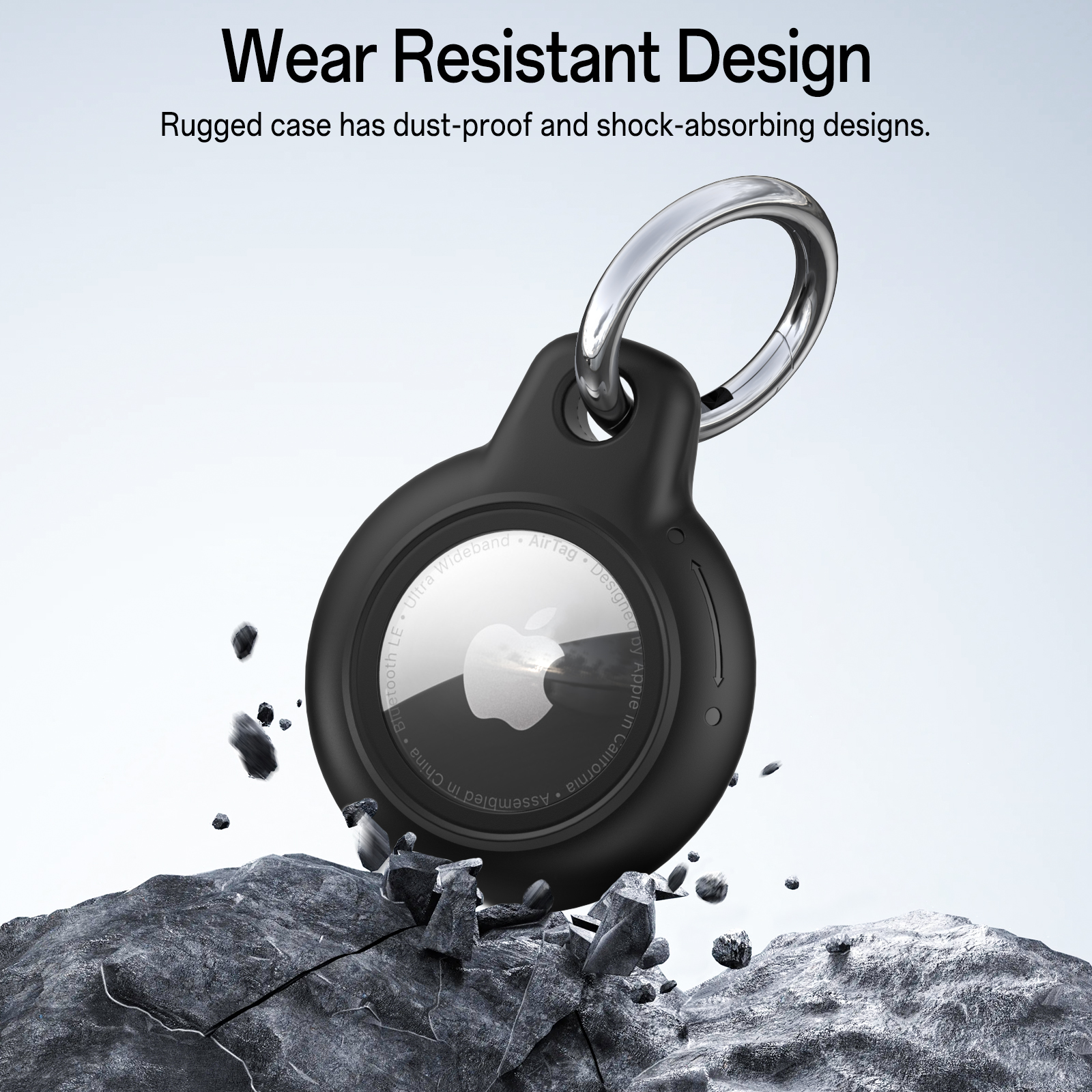 For Apple Air tag Case IP4 Dai - Dog Raincoat avis et prix