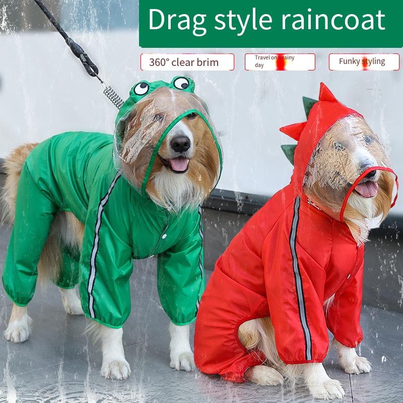 Dog Raincoat Waterproof Dogfac - Dog Raincoat avis et prix
