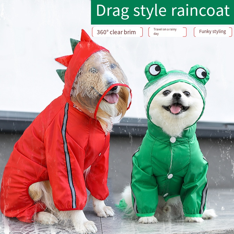 Dog Raincoat Waterproof Dogfac - Dog Raincoat avis et prix