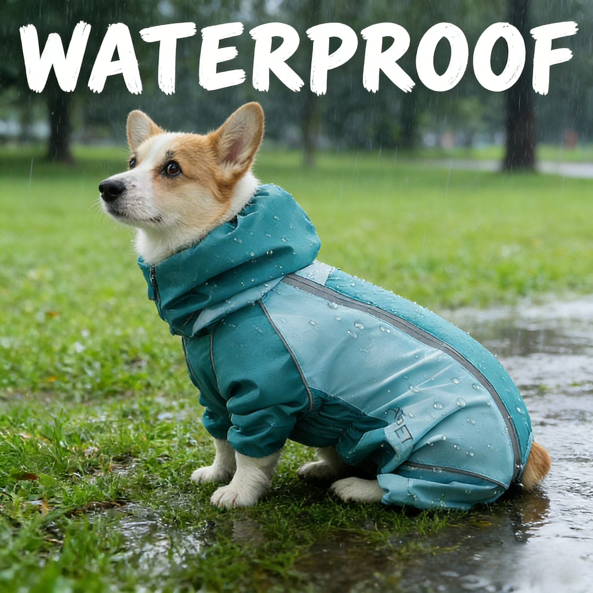 2026 Full Coverage Color Block - Dog Raincoat avis et prix