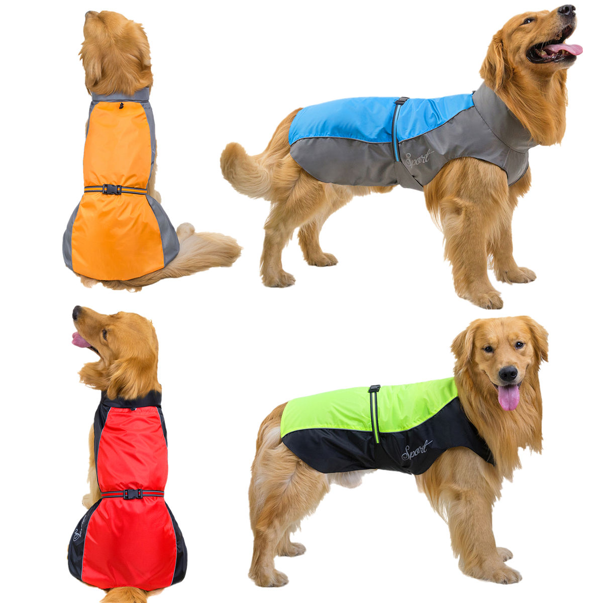 Pet Dog Raincoat Waterproof Wi - Dog Raincoat avis et prix