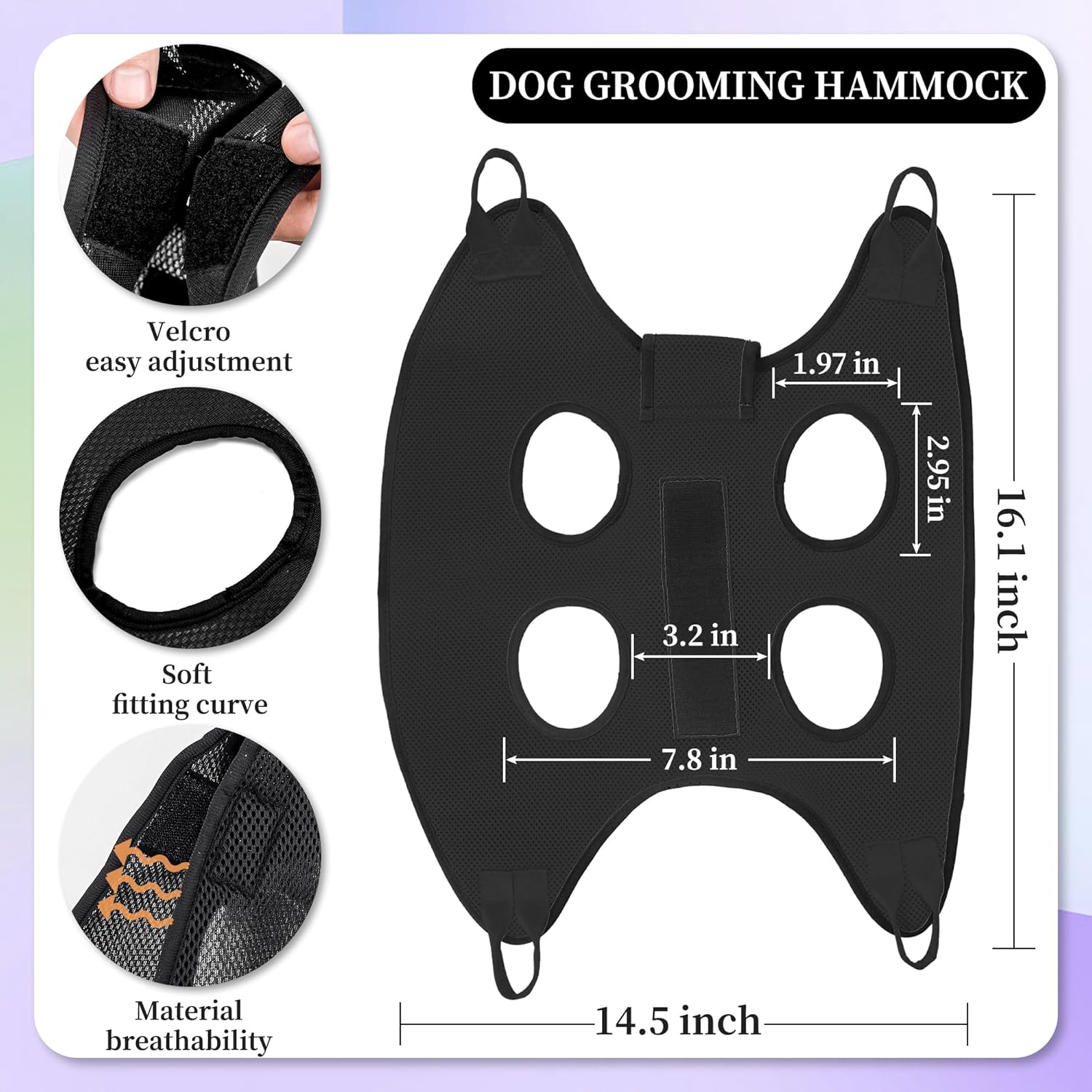 PatiencET Cat Grooming Hammock - Dog Grooming Clippers avis et prix