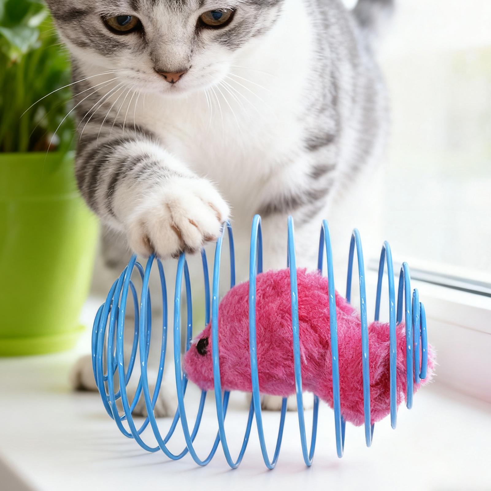 Cat Spiral Toy Interactive Fun - Cat Tunnel Toy avis et prix