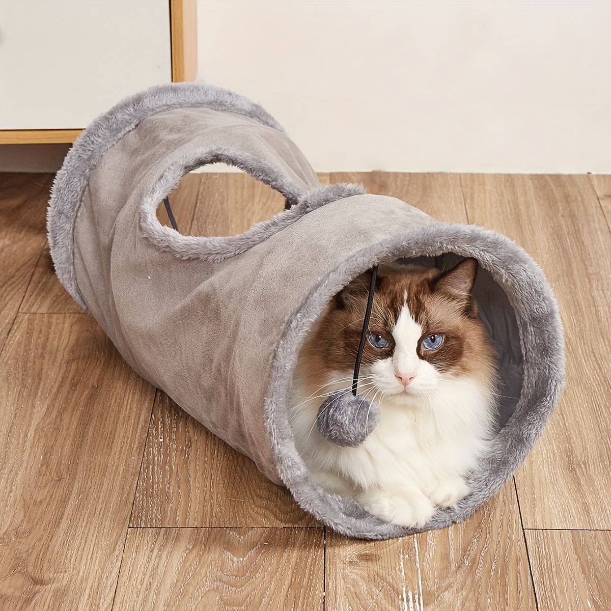 Collapsible Cat Tunnel Plush P - Cat Tunnel Toy avis et prix
