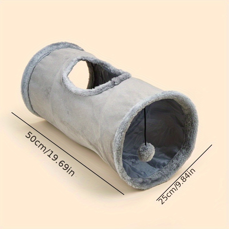 Collapsible Cat Tunnel Plush P - Cat Tunnel Toy avis et prix