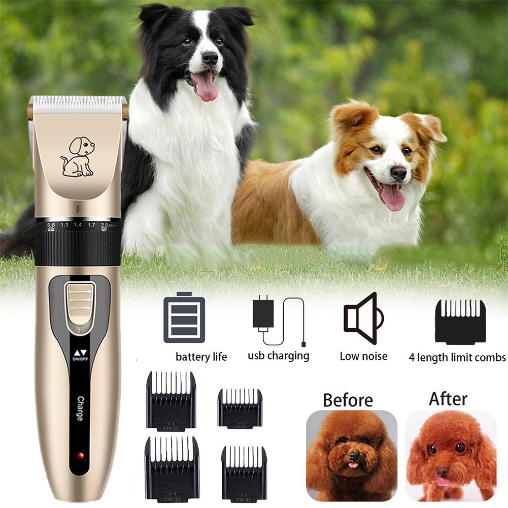 USB Rechargeable Pet Hair Clip - Dog Grooming Clippers avis et prix