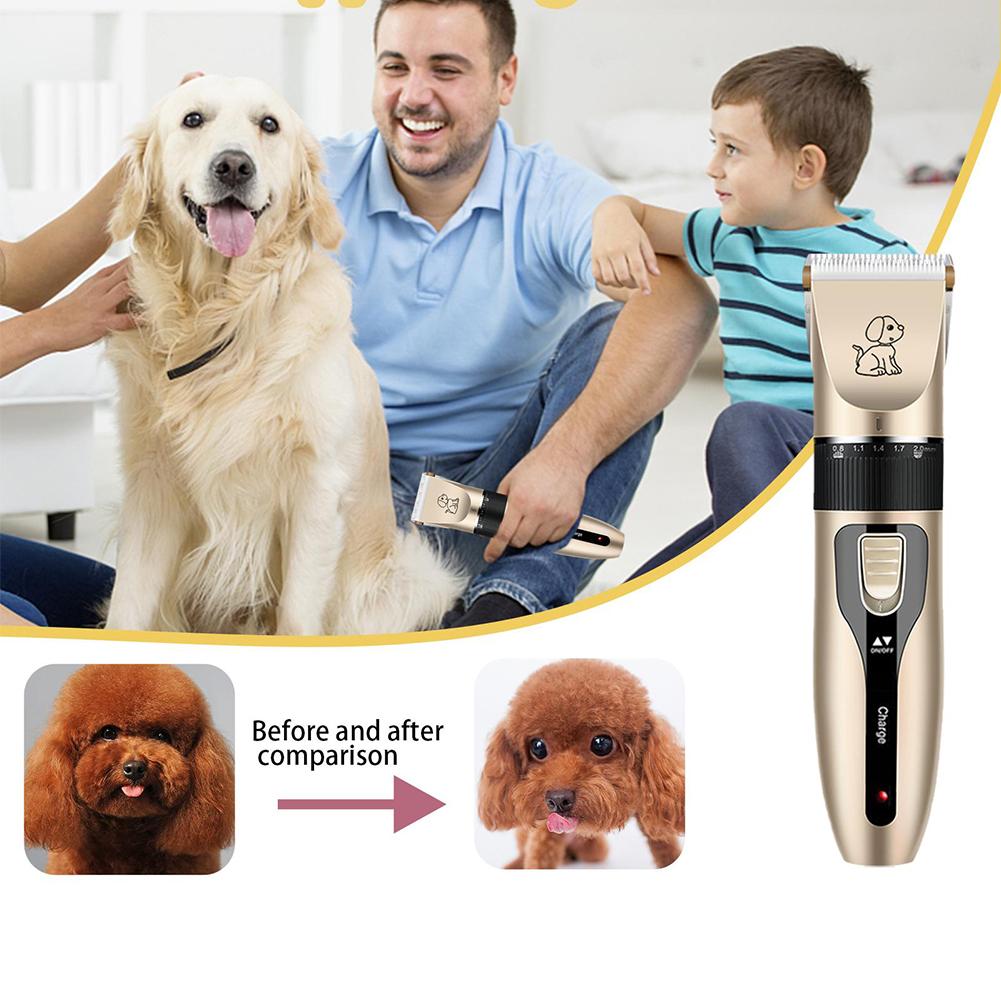 USB Rechargeable Pet Hair Clip - Dog Grooming Clippers avis et prix