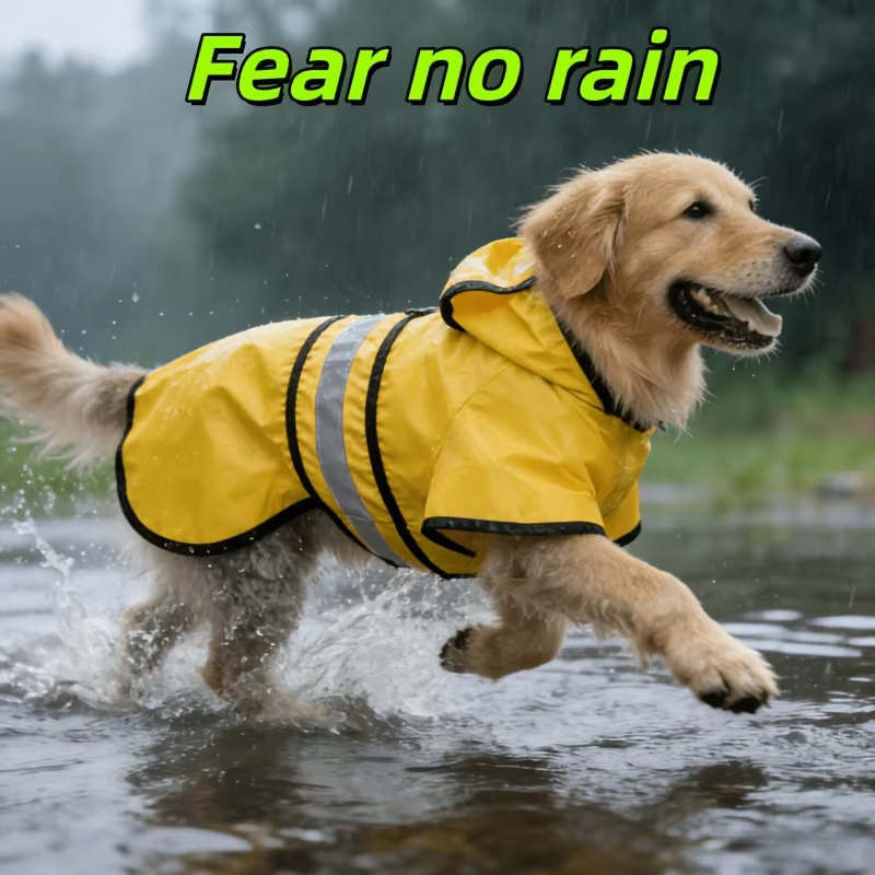 Keep Your Pet Dry And Comforta - Dog Raincoat avis et prix