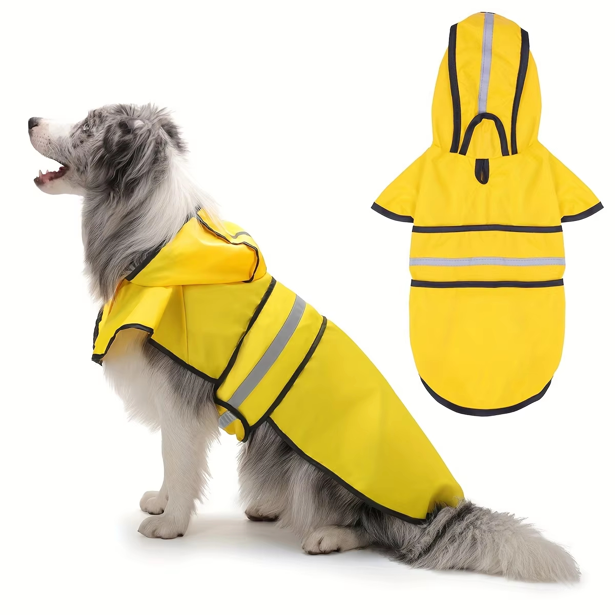 Keep Your Pet Dry And Comforta - Dog Raincoat avis et prix