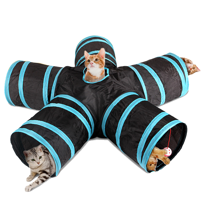 5/4/3Holes Cat Tunnel Tube Fun - Cat Tunnel Toy avis et prix