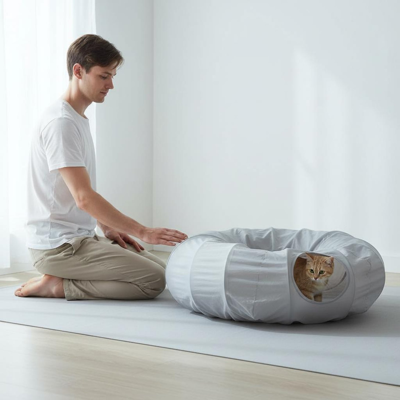 Feline Donut Tunnel Cooling Fe - Cat Tunnel Toy avis et prix