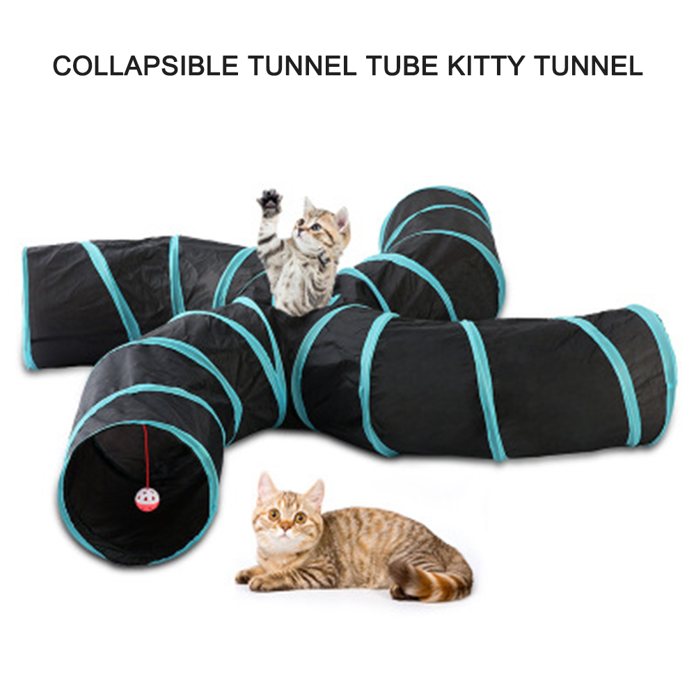 Indoor Cat Tunnel 4 Way Pet Pl - Cat Tunnel Toy avis et prix