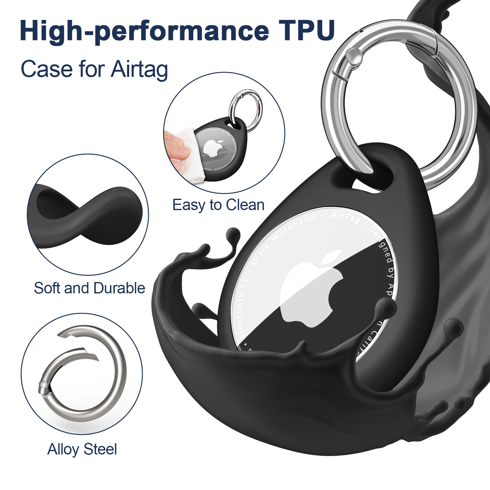 Case For Apple AirTag Cover Wa - Dog Raincoat avis et prix