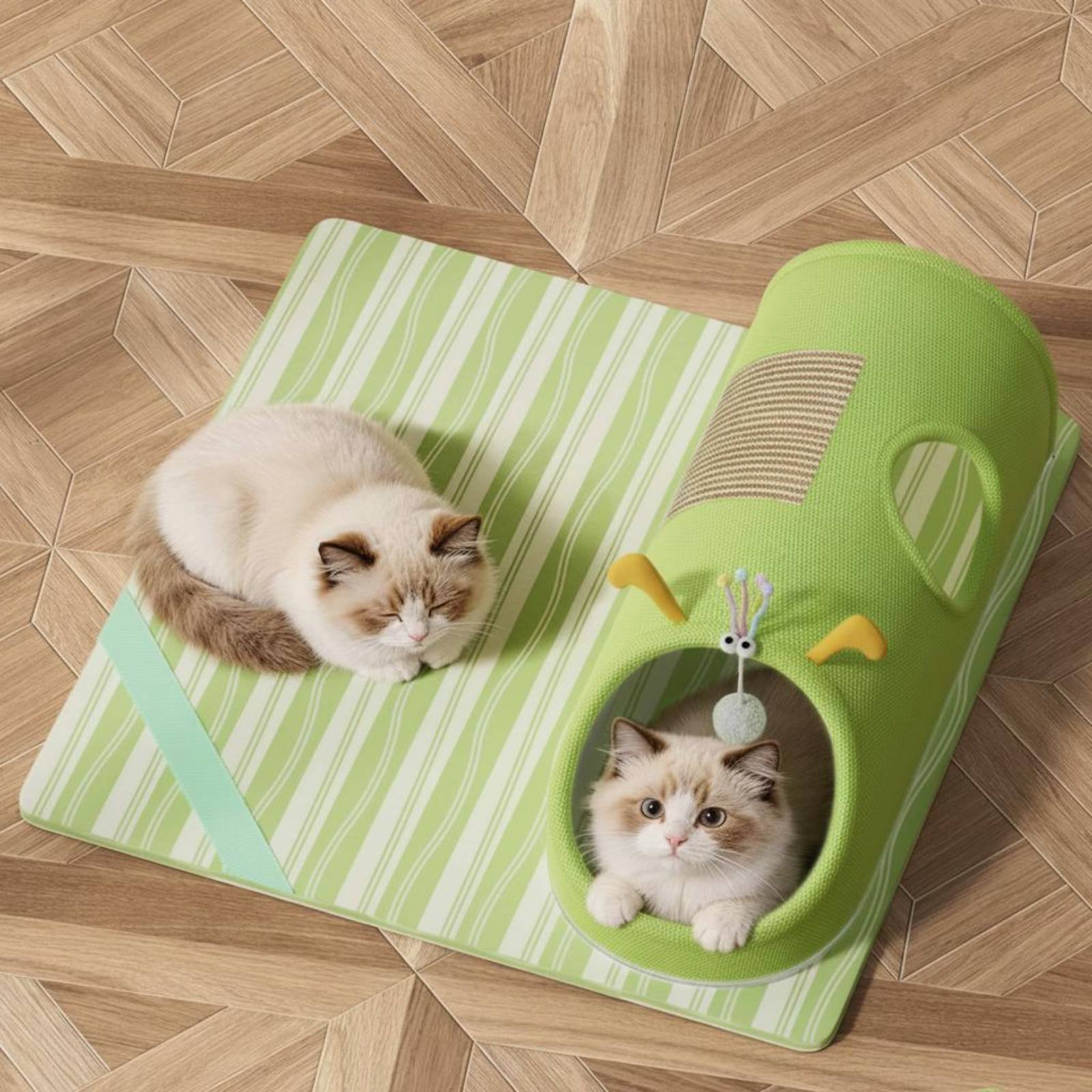 Feline Scratcher Tunnel Dangli - Cat Tunnel Toy avis et prix