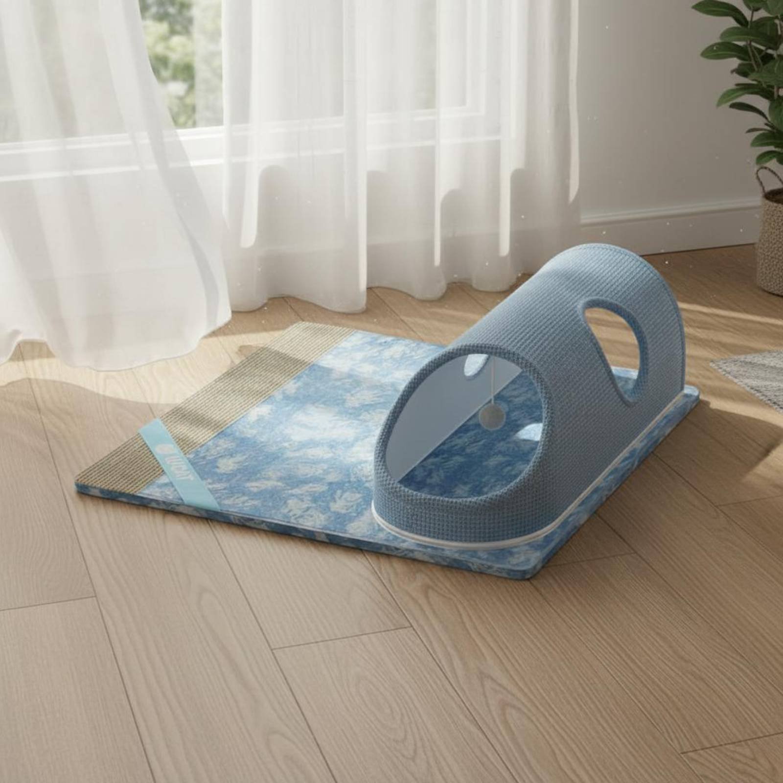 Feline Scratcher Tunnel Dangli - Cat Tunnel Toy avis et prix