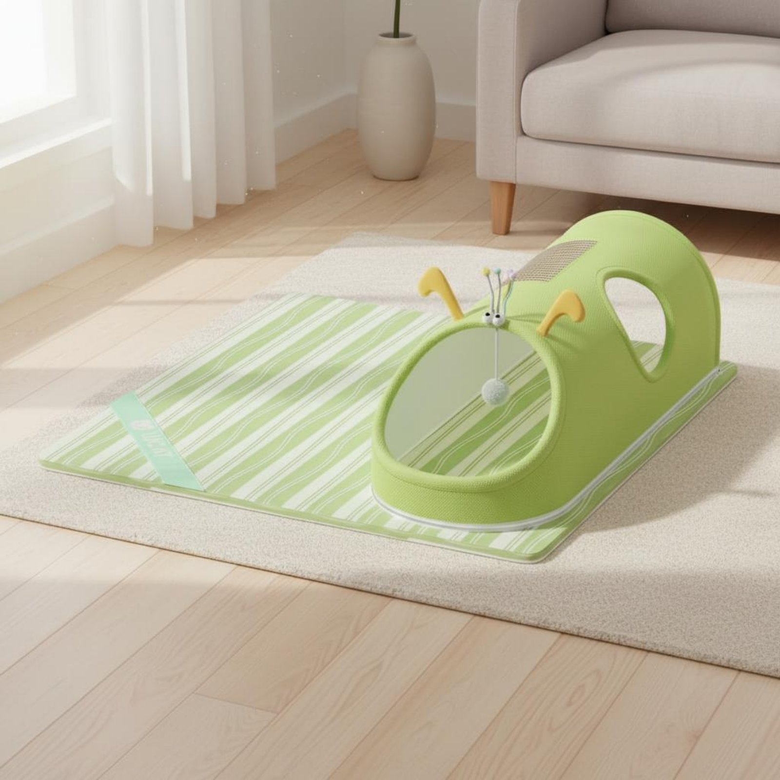 Feline Scratcher Tunnel Dangli - Cat Tunnel Toy avis et prix