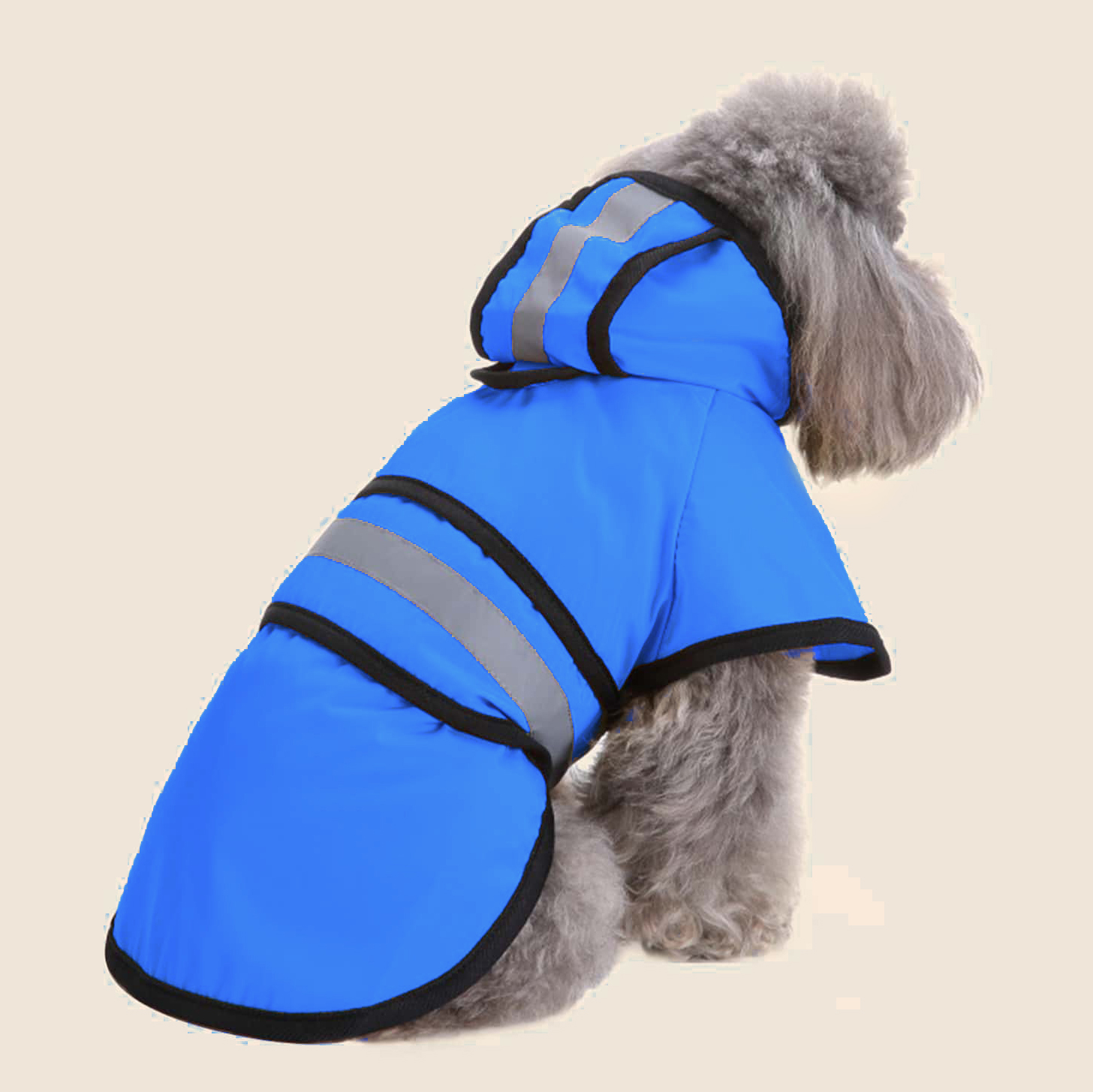 Spring Summer Waterproof Refle - Dog Raincoat avis et prix