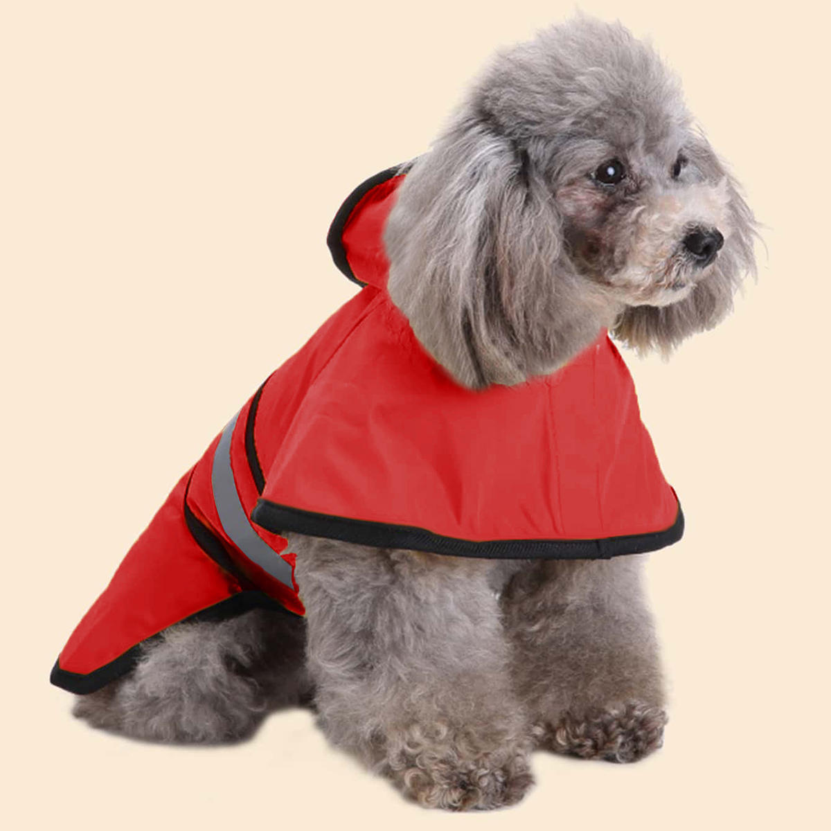 Spring Summer Waterproof Refle - Dog Raincoat avis et prix